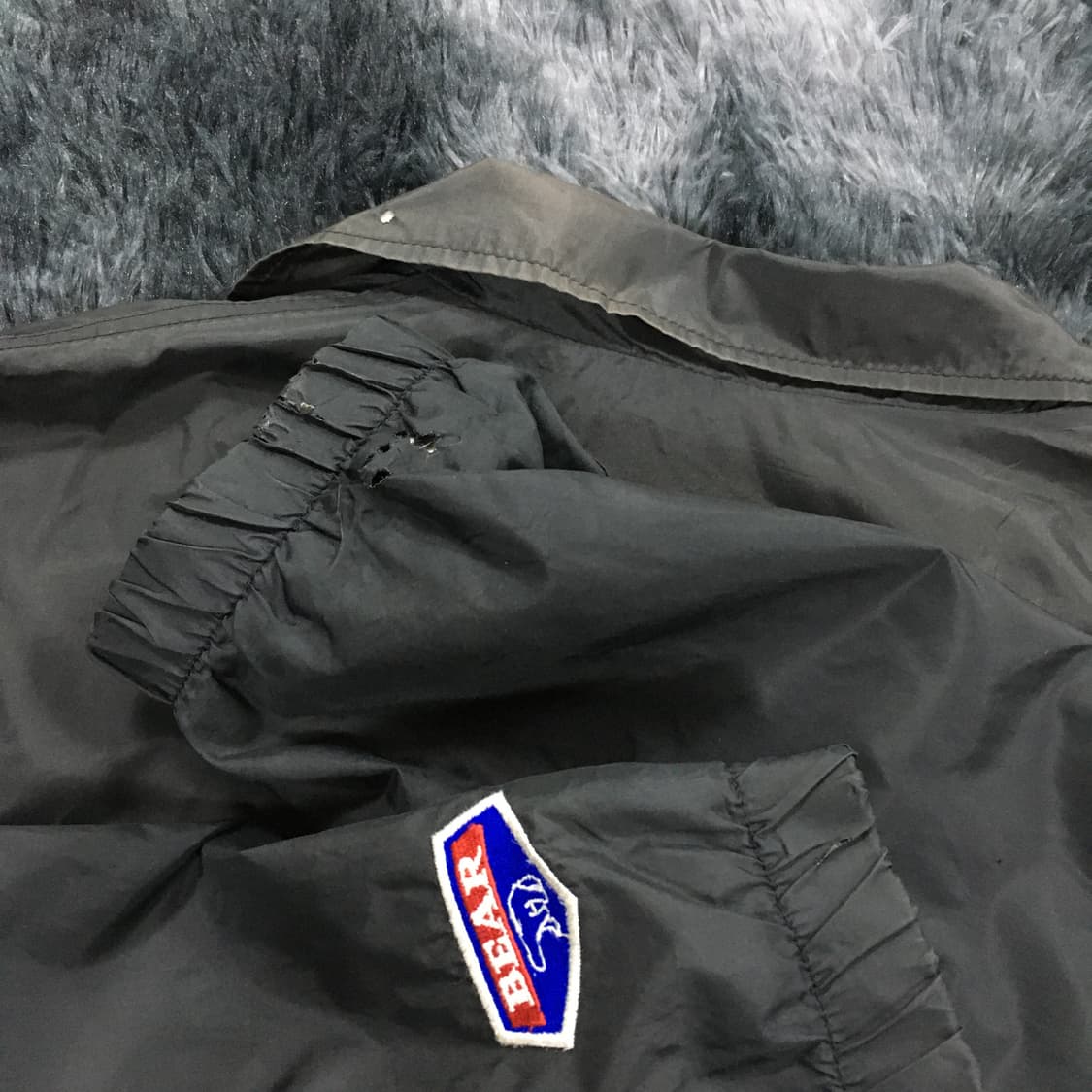 투티/0282 newyork usa bear 블랙 코치 자켓 빈티지 바막 상품이미지7