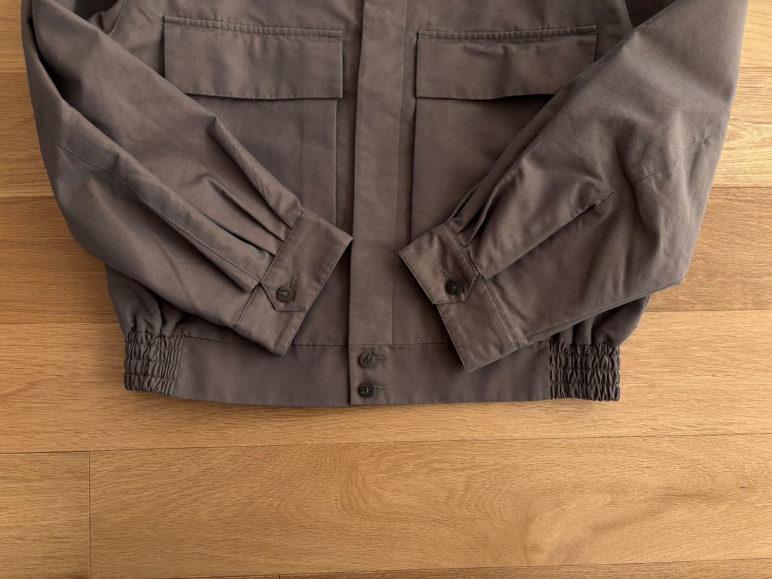 비헤비어 트래블러 블루종 자켓 3사이즈 브라운 상품이미지4