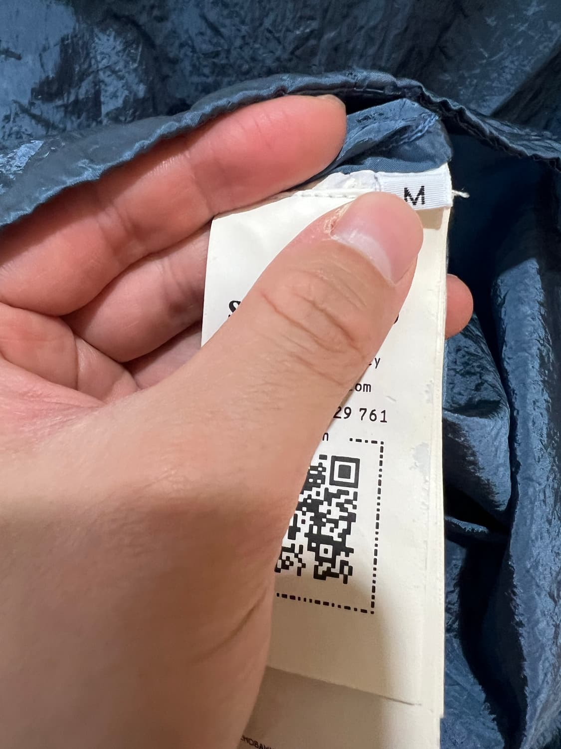 23fw 스톤아일랜드 블루나일론자켓 105 (새상품급) 상품이미지3