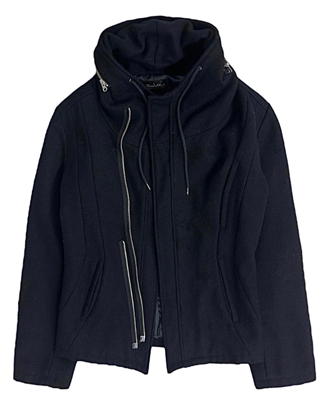 토네이도 마트 하이넥 울 후드 자켓 상품이미지4