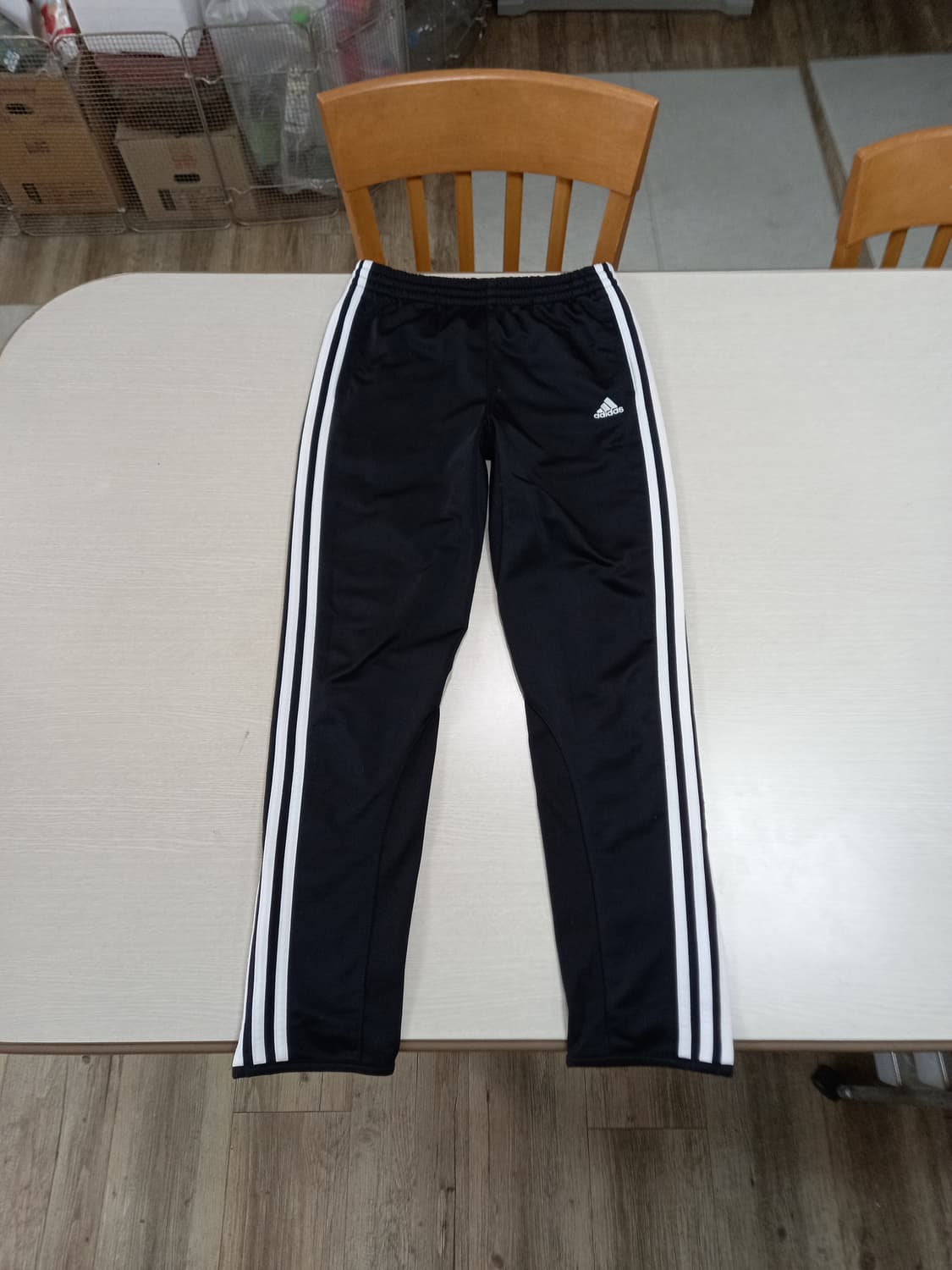 27 adidas 스판 트레이닝하의 블랙 27-622 상품이미지1