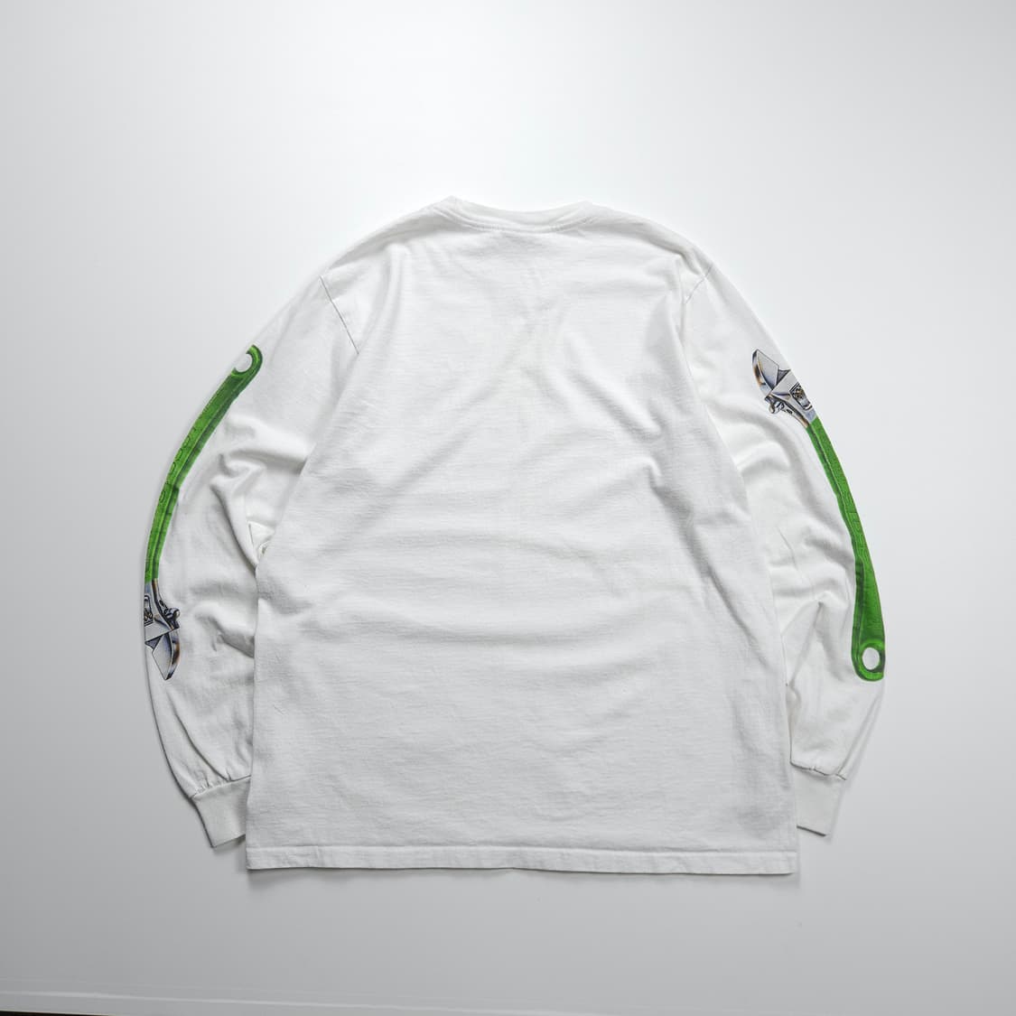 스투시 빌트 터프 스패너 화이트 롱 슬리브 (95) 상품이미지2