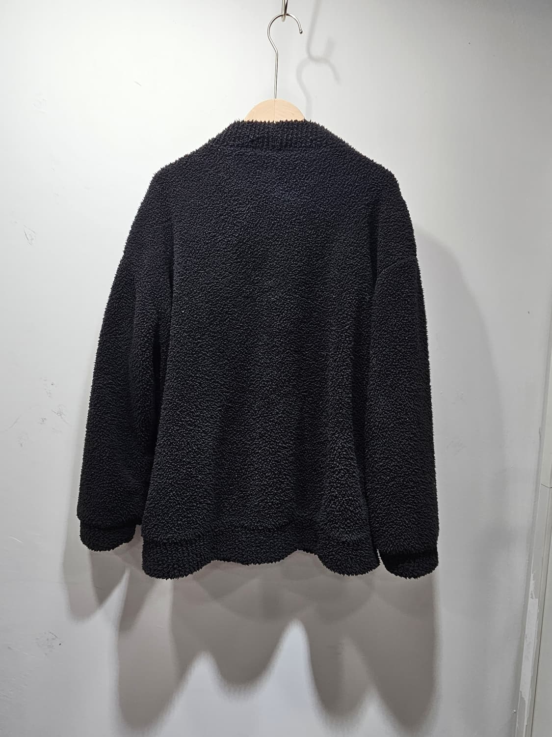 민트 하트아플리케 뽀글이 가디건 상품이미지7