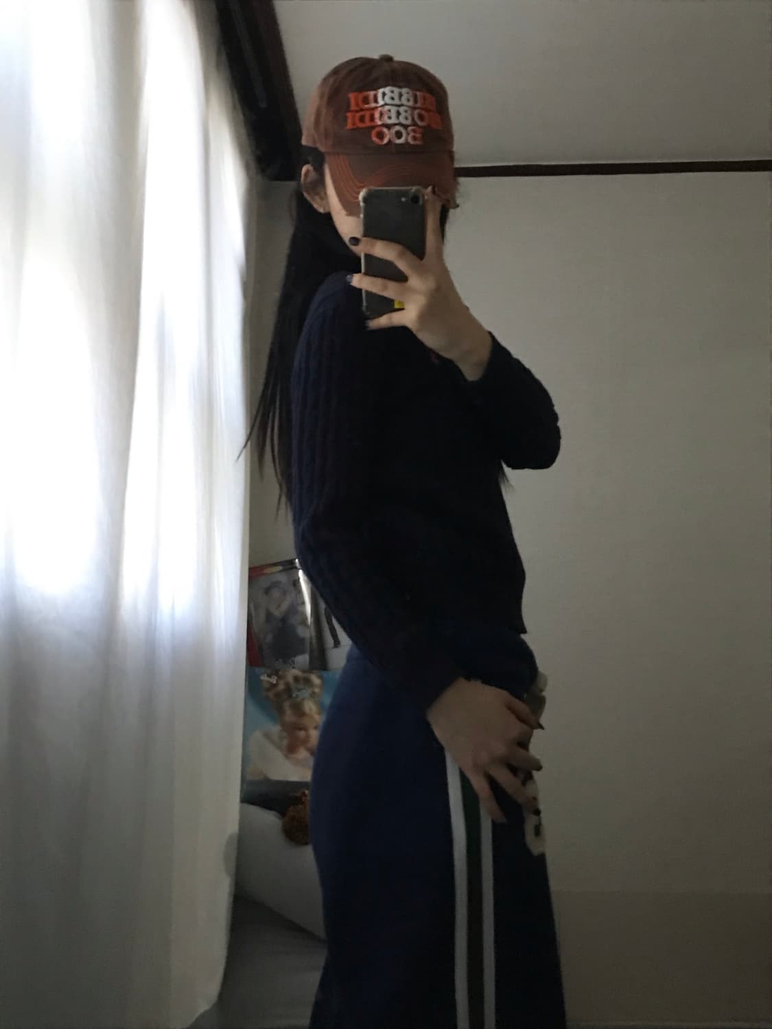 폴로 네이비 케이블 니트 상품이미지5