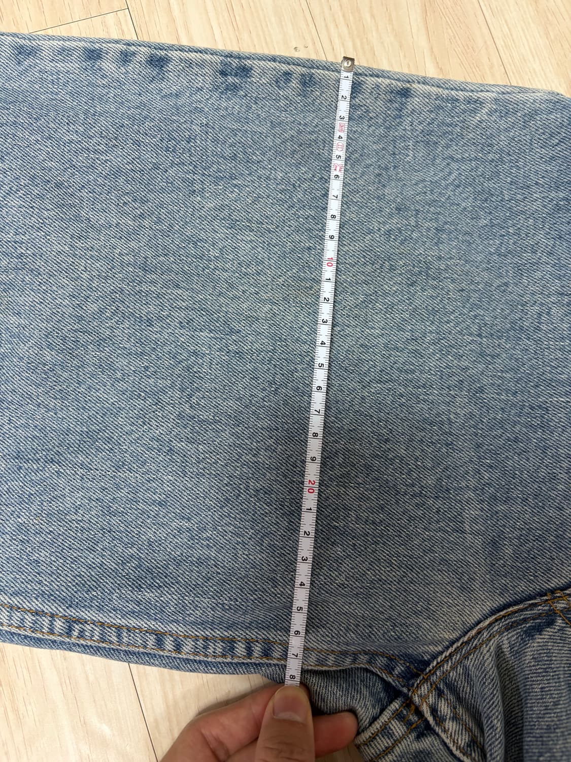 [우먼스] 빈티지 리바이스 565 와이드 데님 (허리 26-27) 상품이미지9