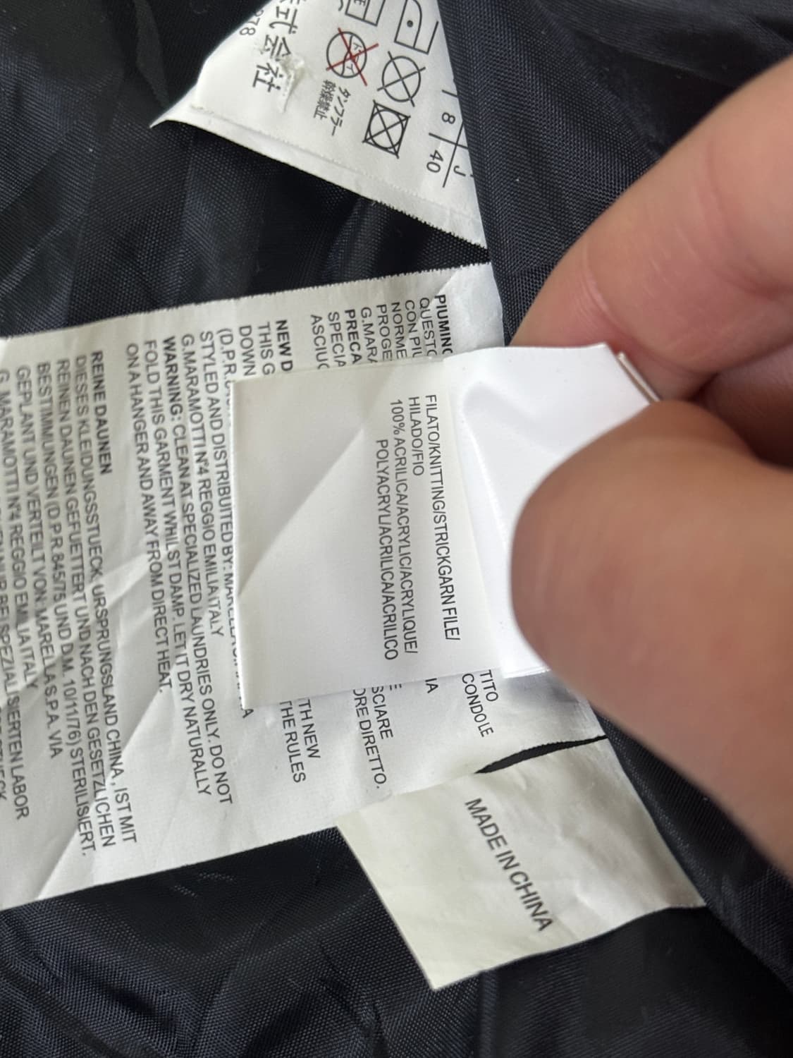 I blues club 멀티 포켓 퍼 칼라 다운 자켓 y2k lgb  상품이미지9