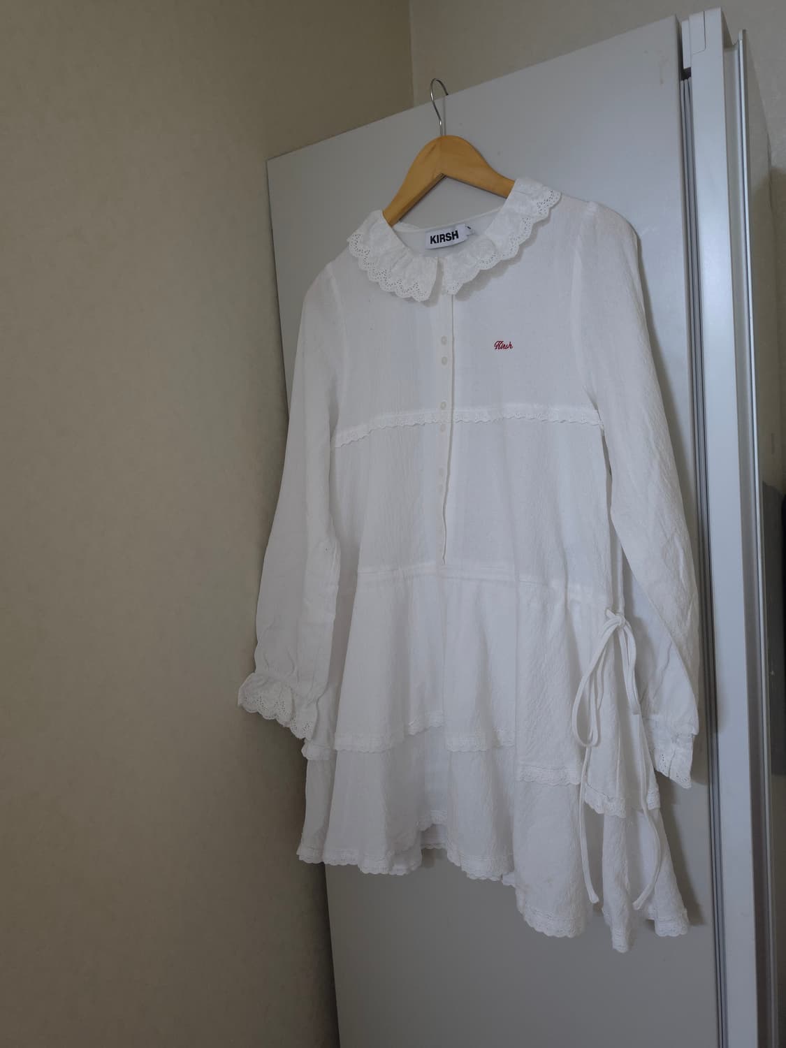 키르시 면 레이스 미니원피스 상품이미지2