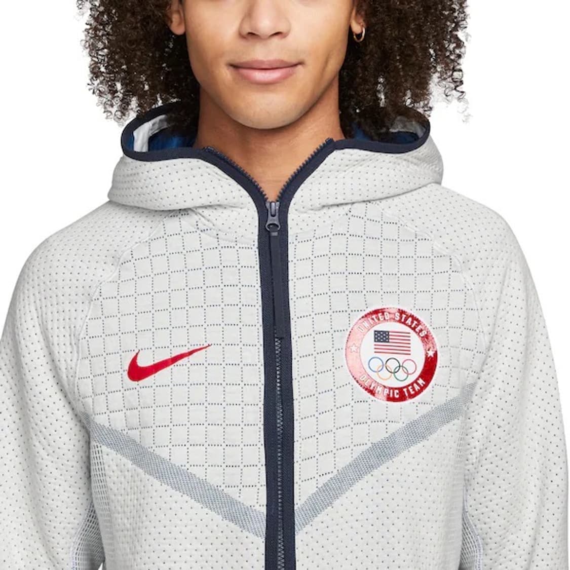 나이키 팀 USA 올림픽 테크팩 윈터 풀집 후디 자켓 후드 집업 상품이미지3