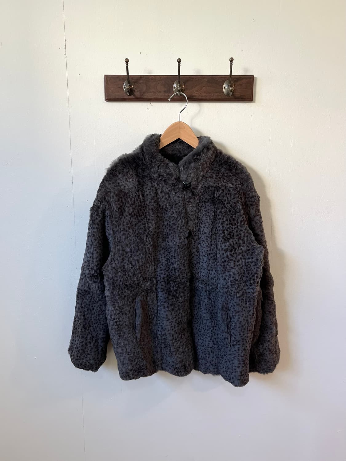 Anhydre 리버시블 래빗 퍼 자켓 상품이미지1