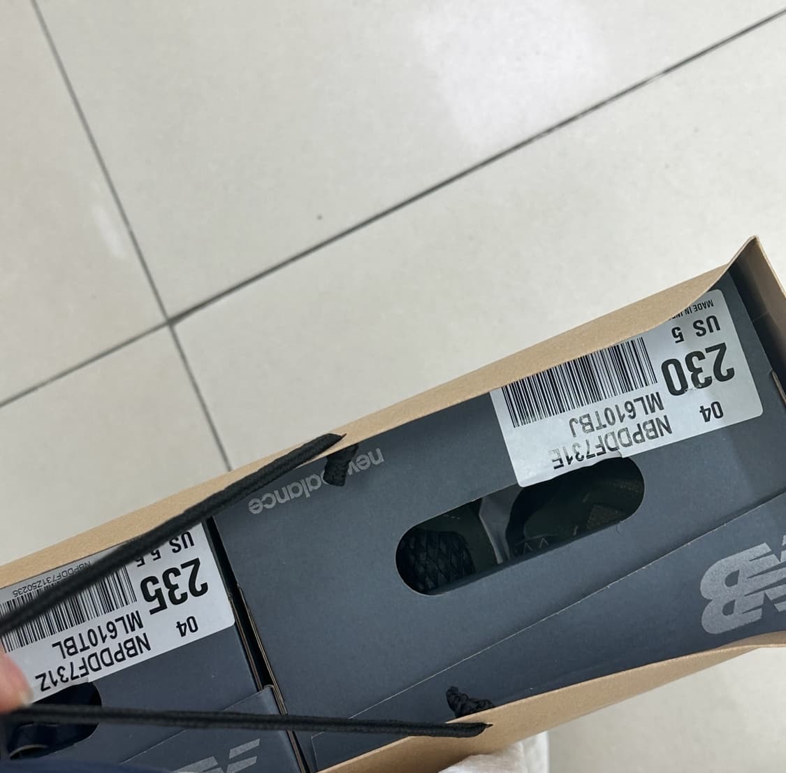 [235]뉴발란스 ML610T 아크틱그레이-D 스탠다드 상품이미지3