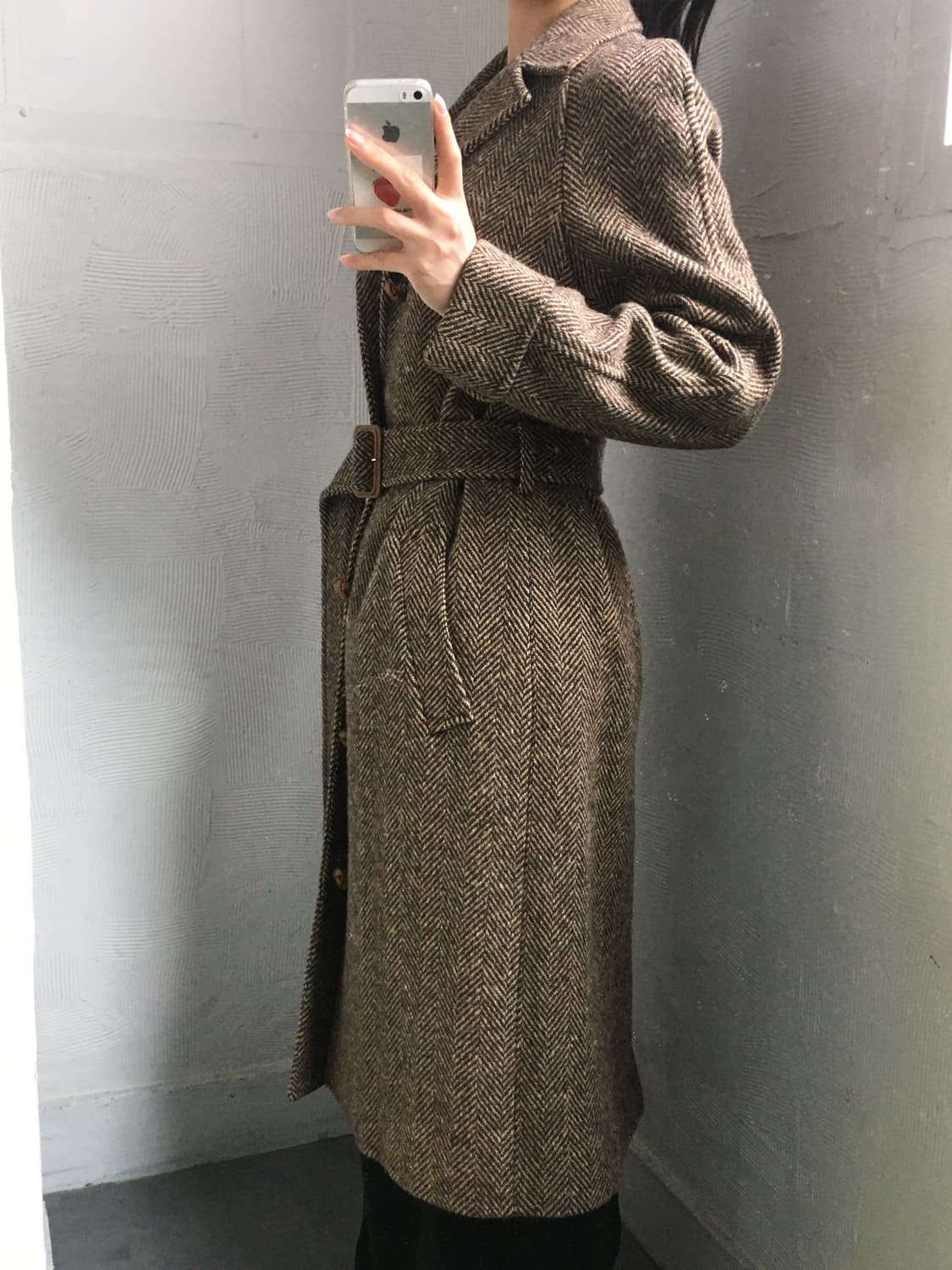 Polo 폴로 랄프로렌 울 헤링본 코트  상품이미지2