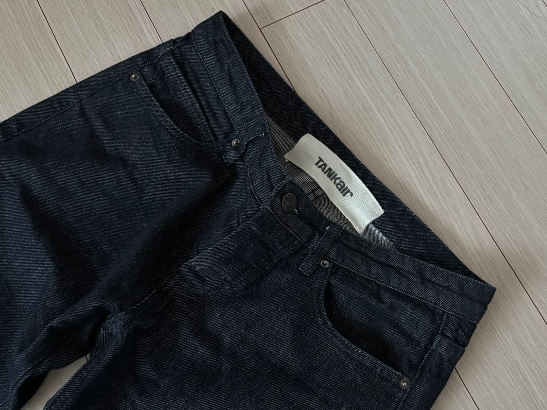 탱크에어 로우라이즈 indigo jeans 상품이미지5