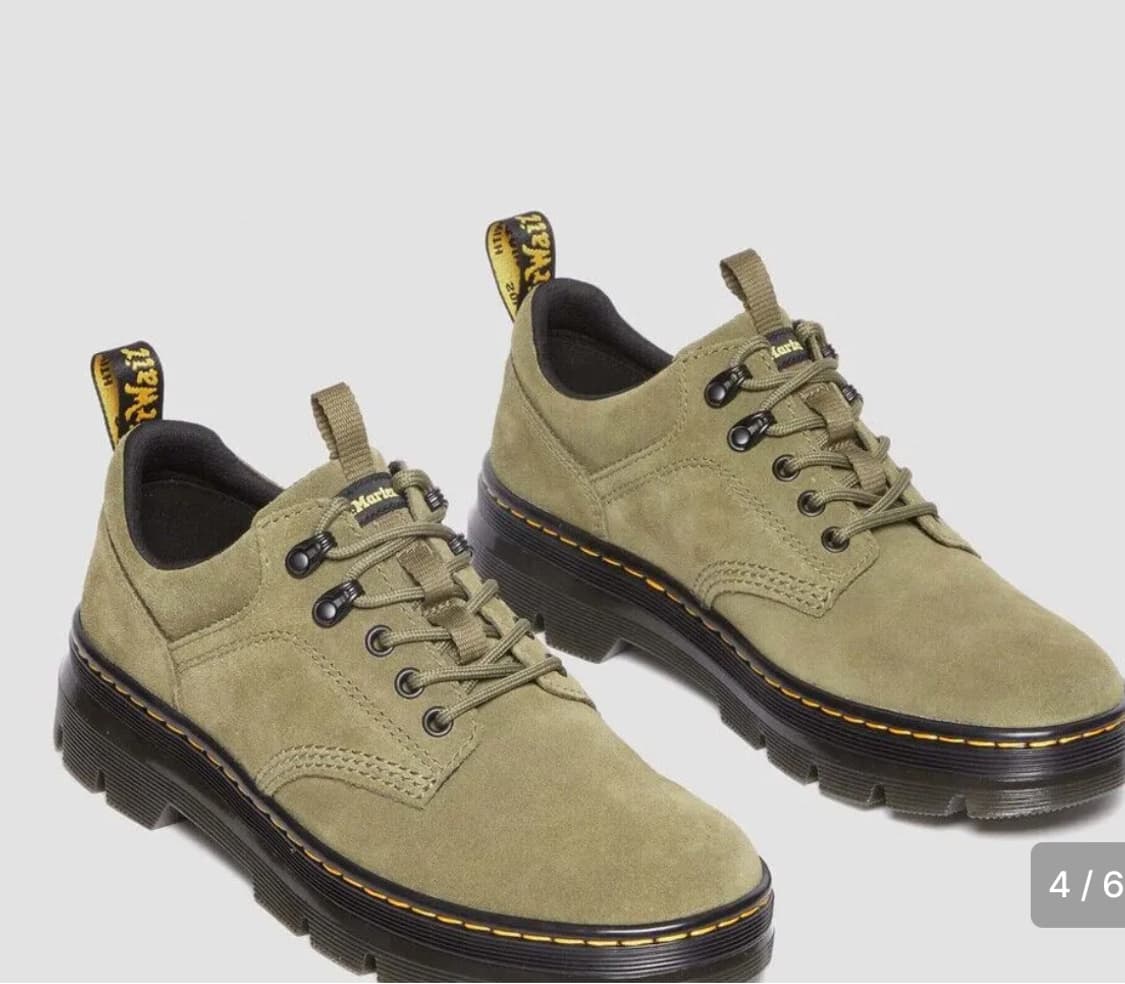 닥터마틴 리더 스웨이드 올리브 상품이미지2