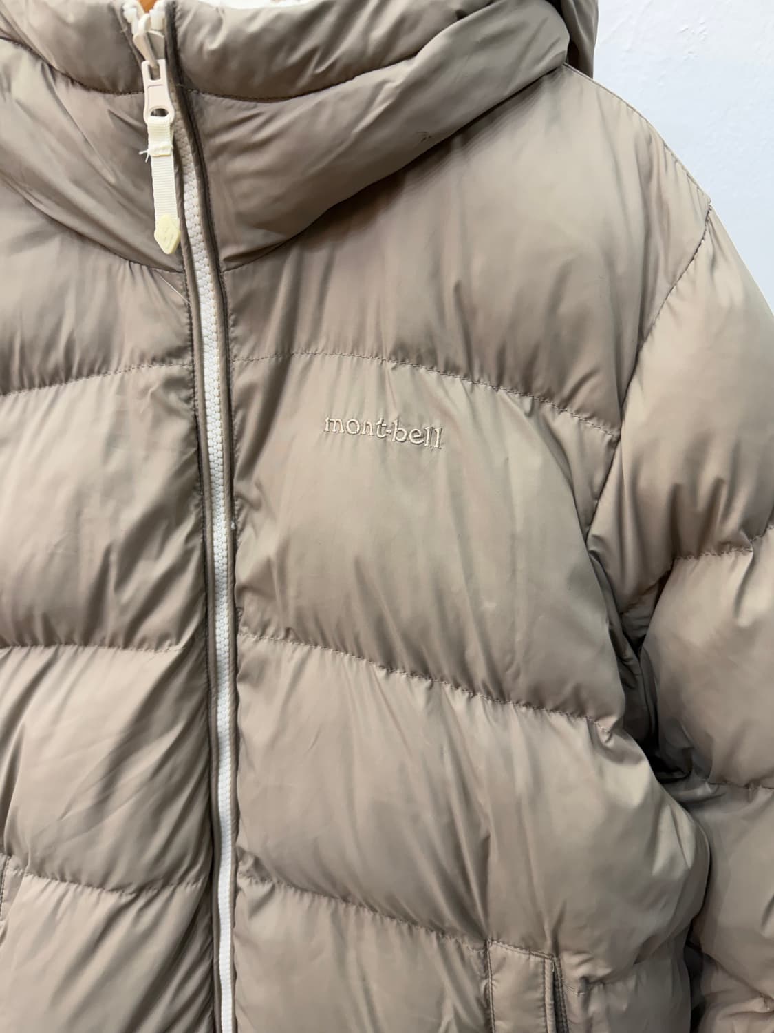 정품) 몽벨 25ss 여성 후리스 리버시블 패딩 M 상품이미지2