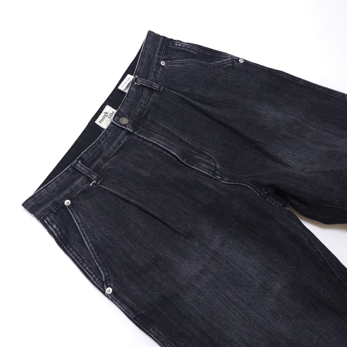 러프사이드 드랩 워싱 데님 팬츠 상품이미지3