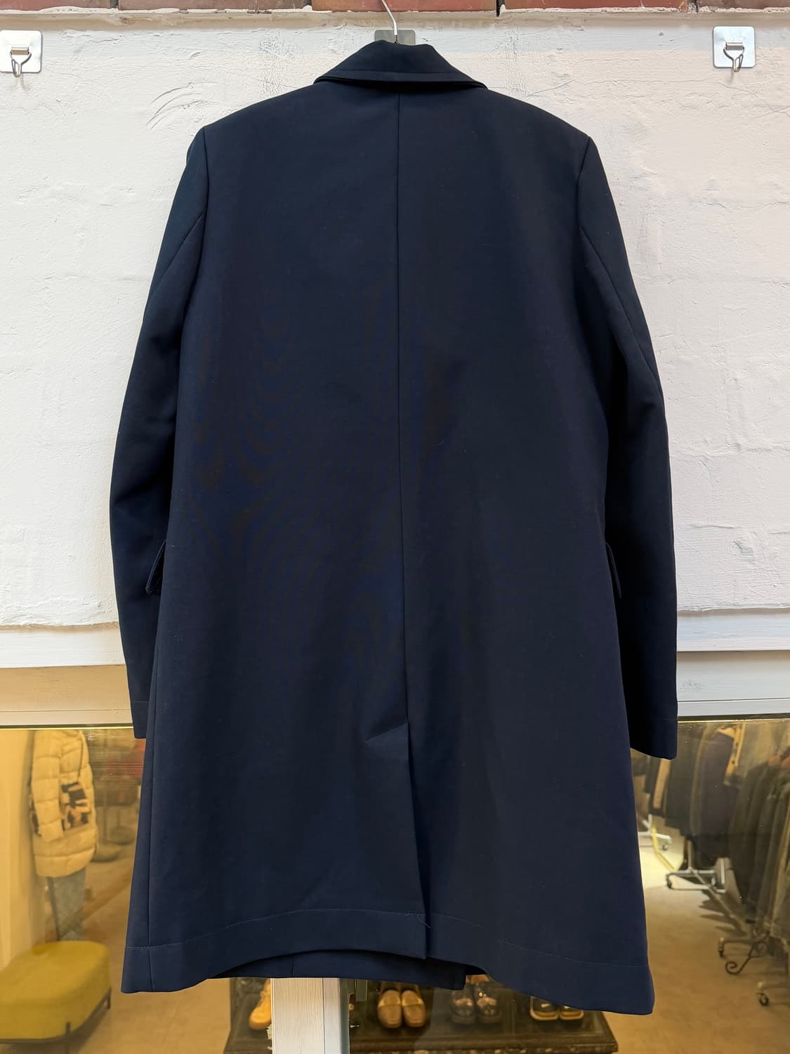 A.P.C. 아페쎄 코튼쉘 더블 브레스트 코트 네이비 40 상품이미지5