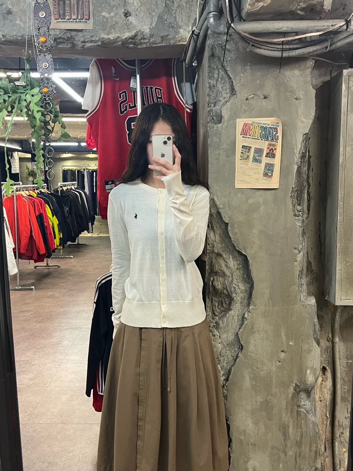 폴로 랄프로렌 가디건 아이보리 M #csz1928 상품이미지2