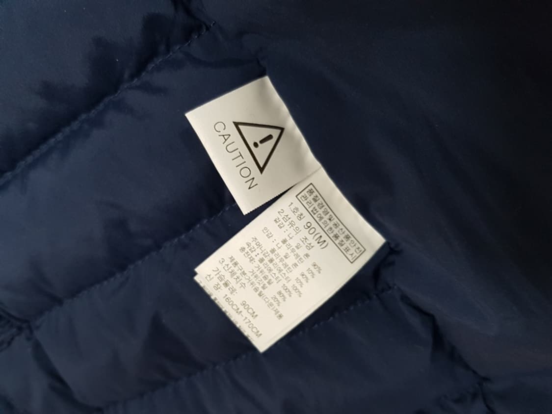 노스페이스 슬림 구스패딩 자켓 여성90(66)M 상품이미지3