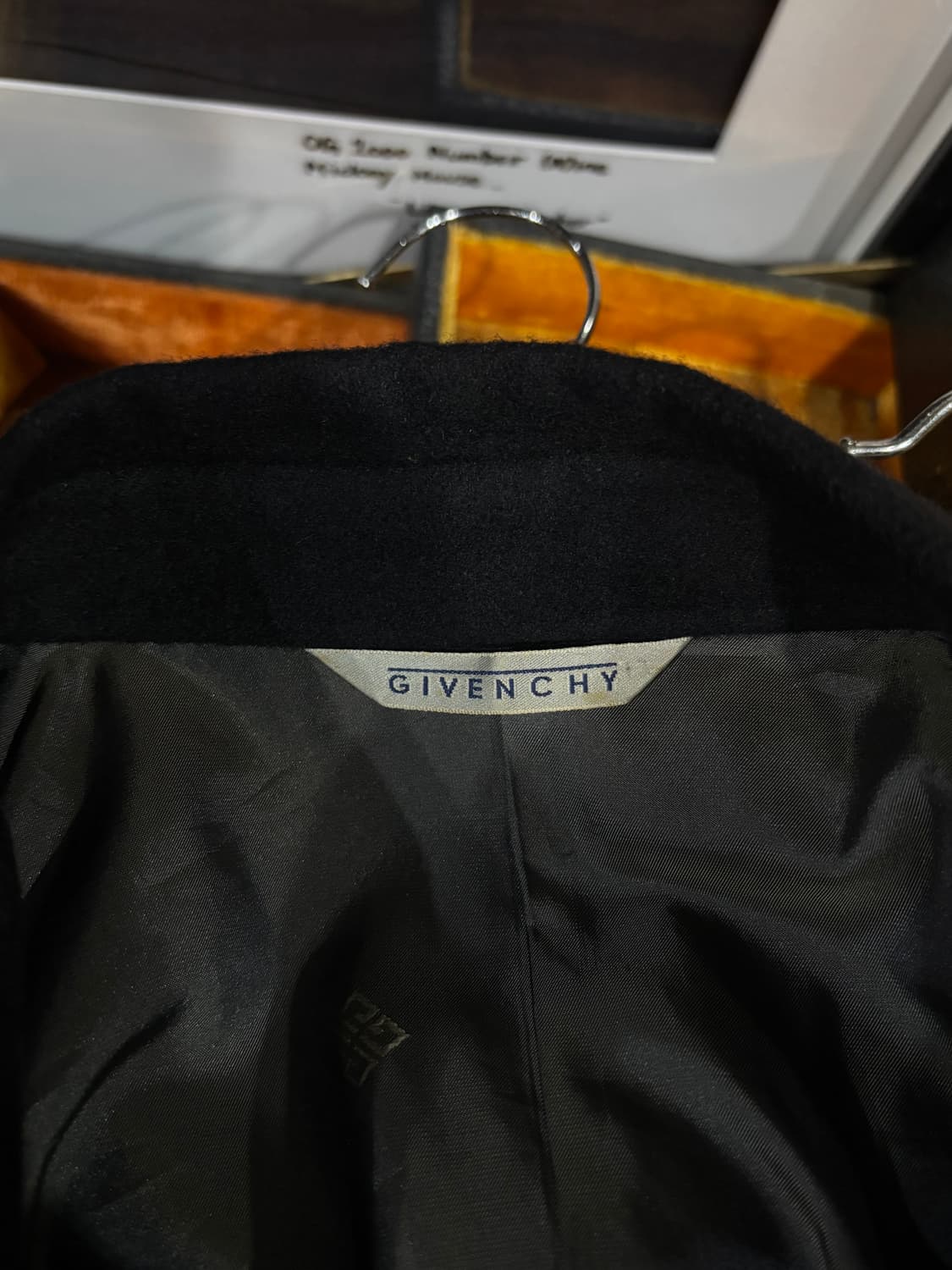 90s Givenchy 지방시 캐시미어 코트 상품이미지5