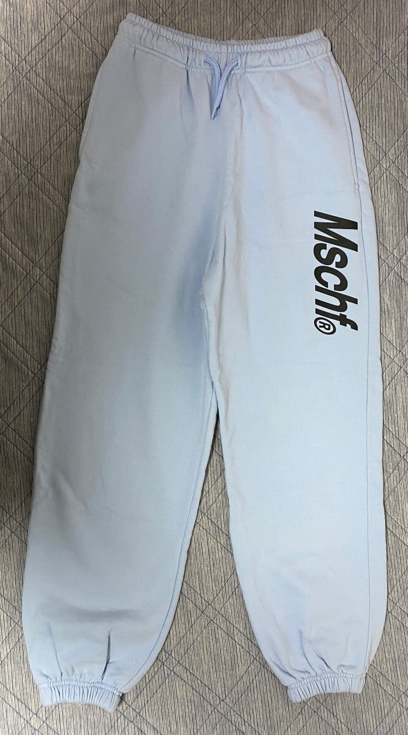 미스치프 조거 스웻팬츠 스카이블루 S 상품이미지1