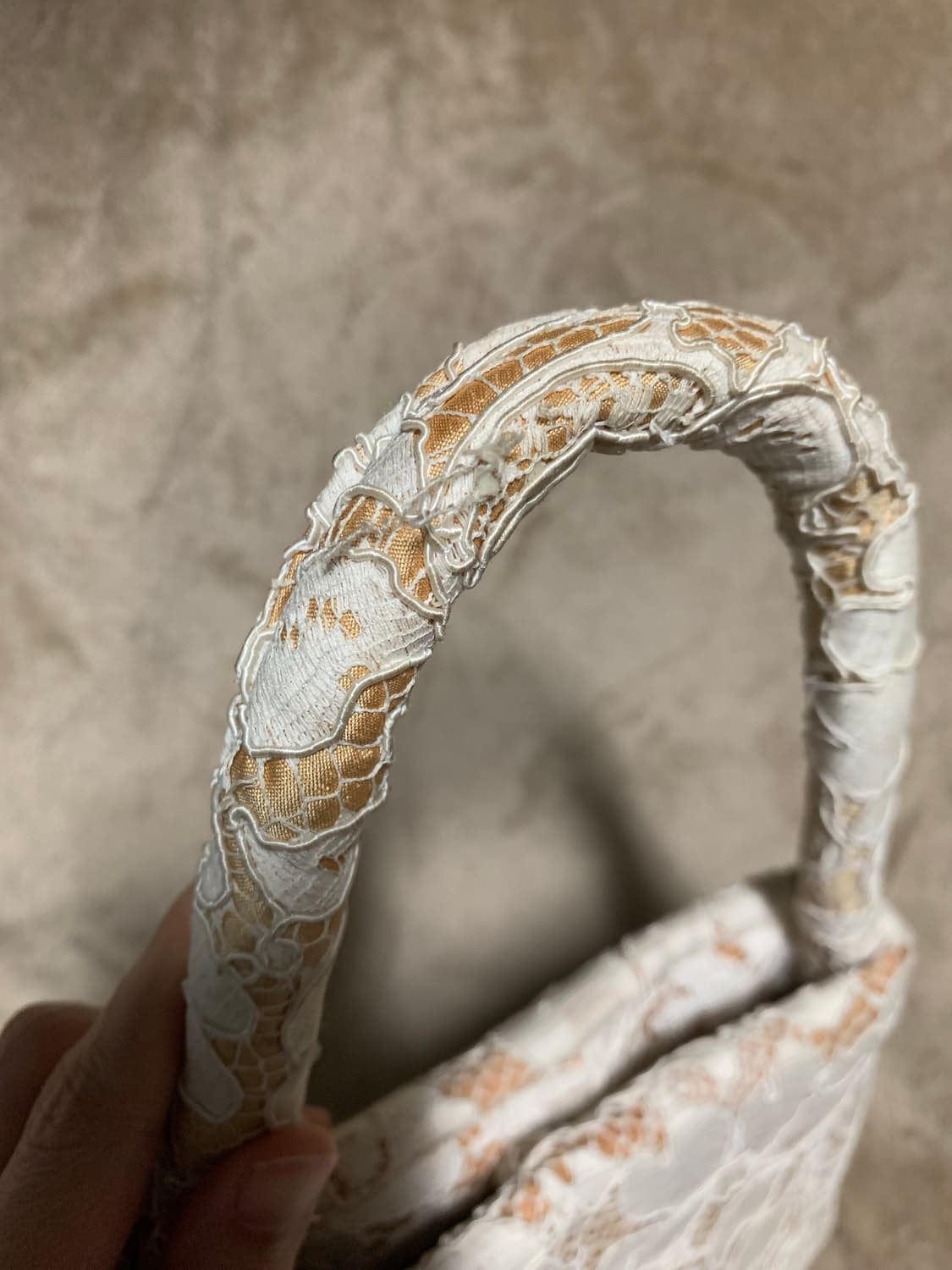 레이스 토트백 모리걸하구미 상품이미지3