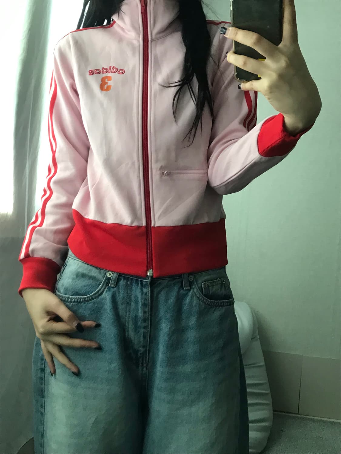 아디다스 연핑크 져지 상품이미지2