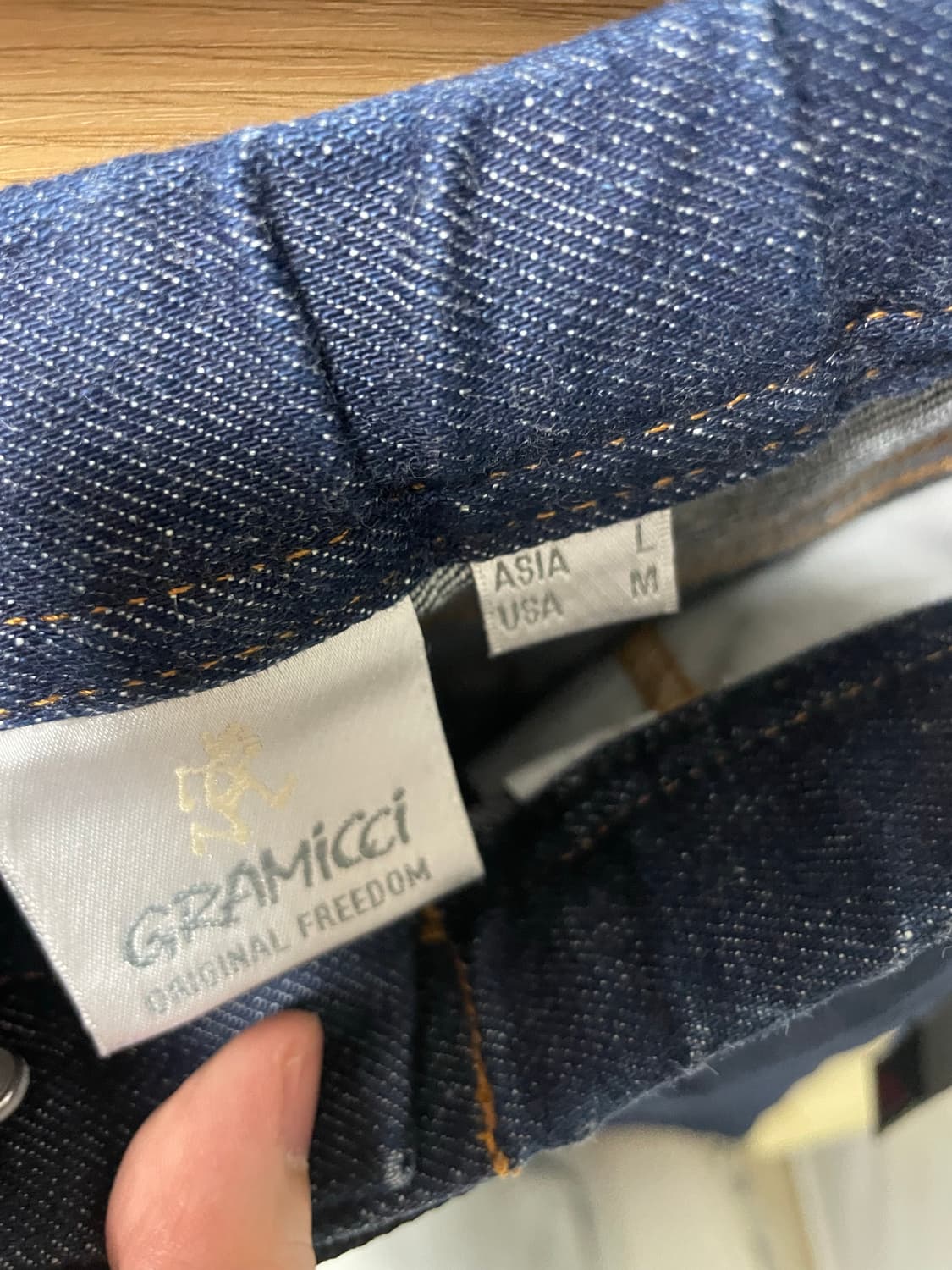 그라미치 데님 롱 스커트 상품이미지8