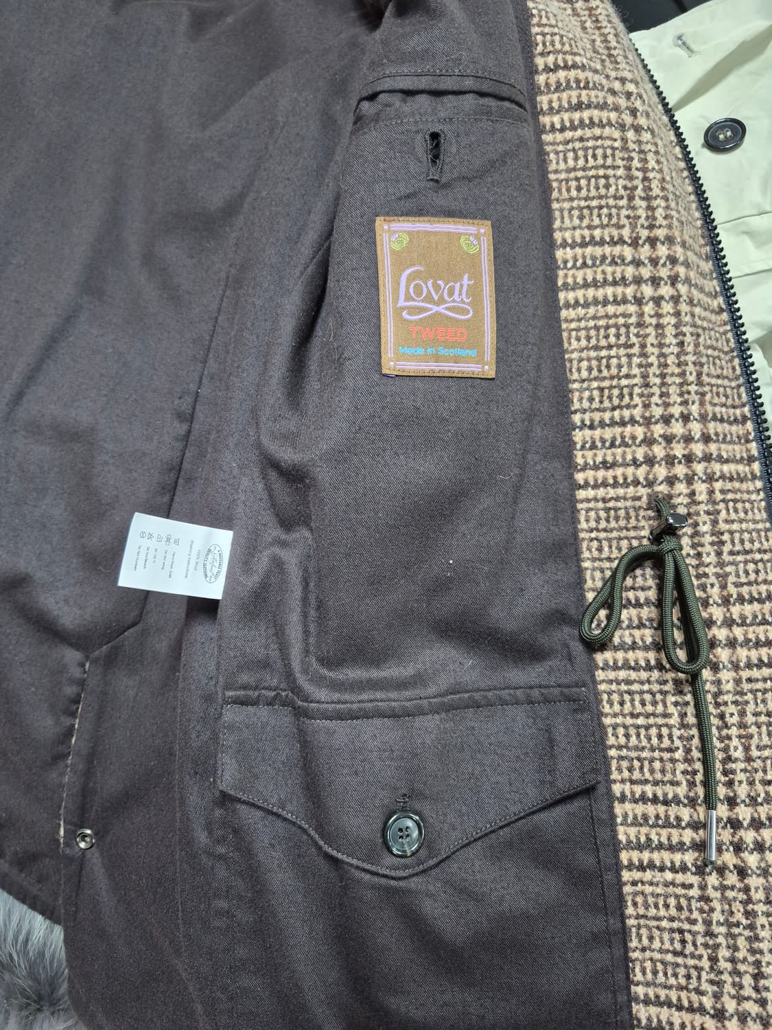 암피스트 울 코트 남성 48 M 100 상품이미지6