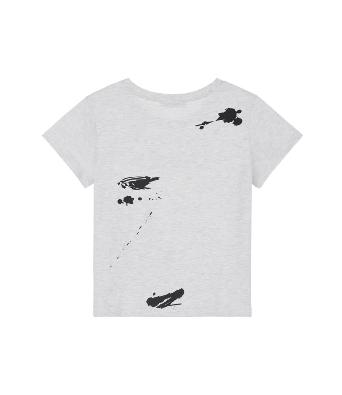 다이닛 logo painting t-shirts (화이트멜란지) 상품이미지4