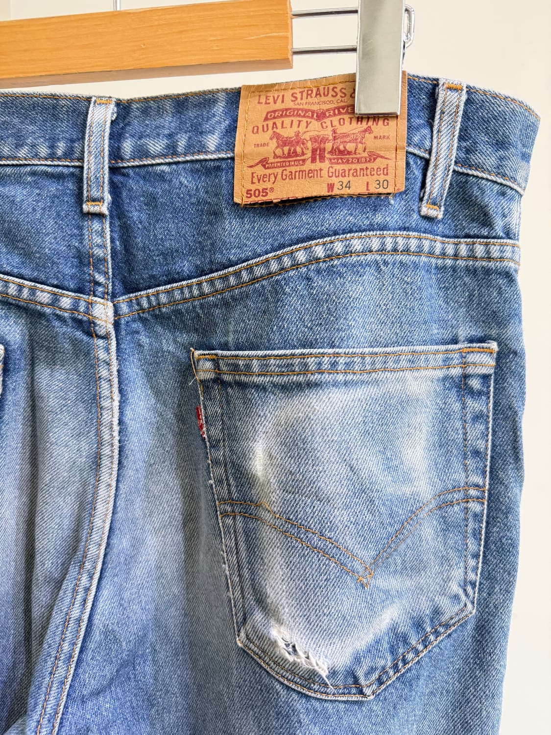90's LEVIS 505 (Made in USA)  상품이미지5