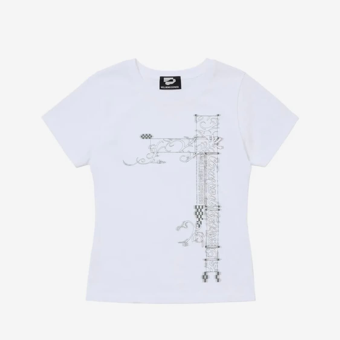 웰빙익스프레스 Hybrid Tattoo Tee White L 상품이미지1