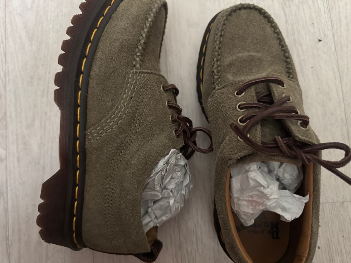 닥터마틴 로웰 스웨이드 올리브 250 상품이미지6