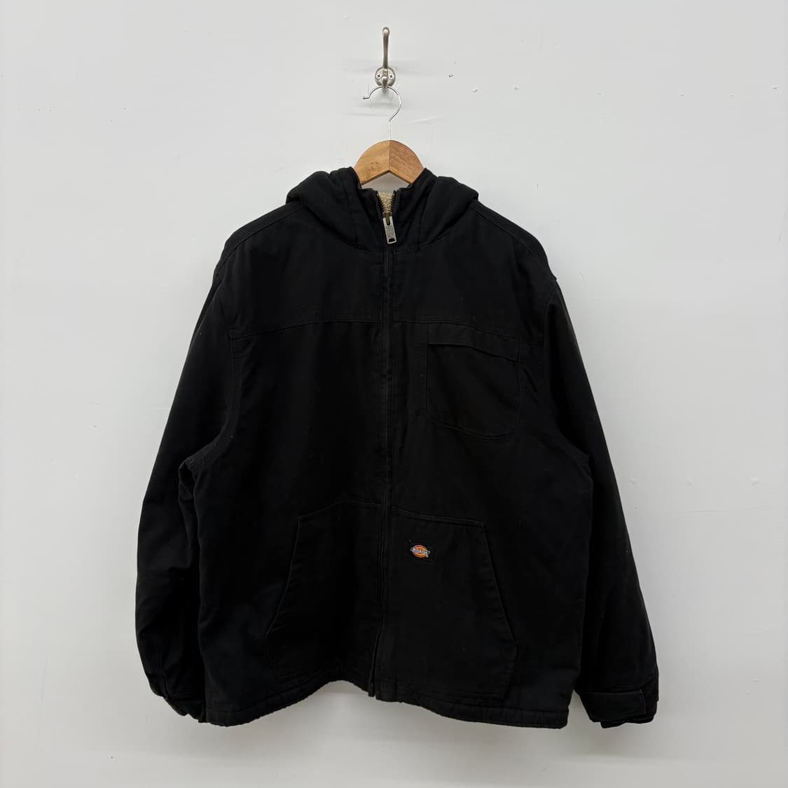 디키즈 블랙 후드 워크 자켓 남/XL 상품이미지1