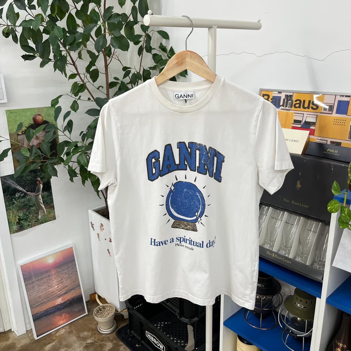 가니 반팔 티셔츠 S 상품이미지1