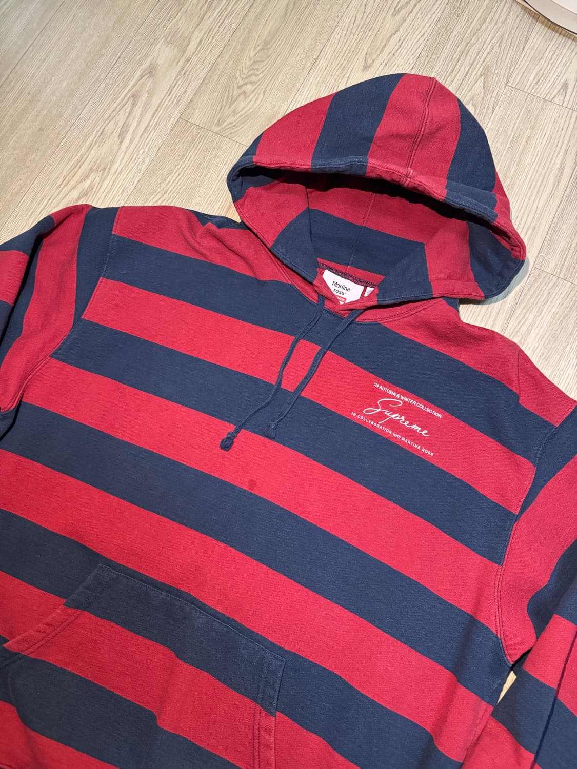 슈프림 마틴로즈 후드 스트라이프 상품이미지4