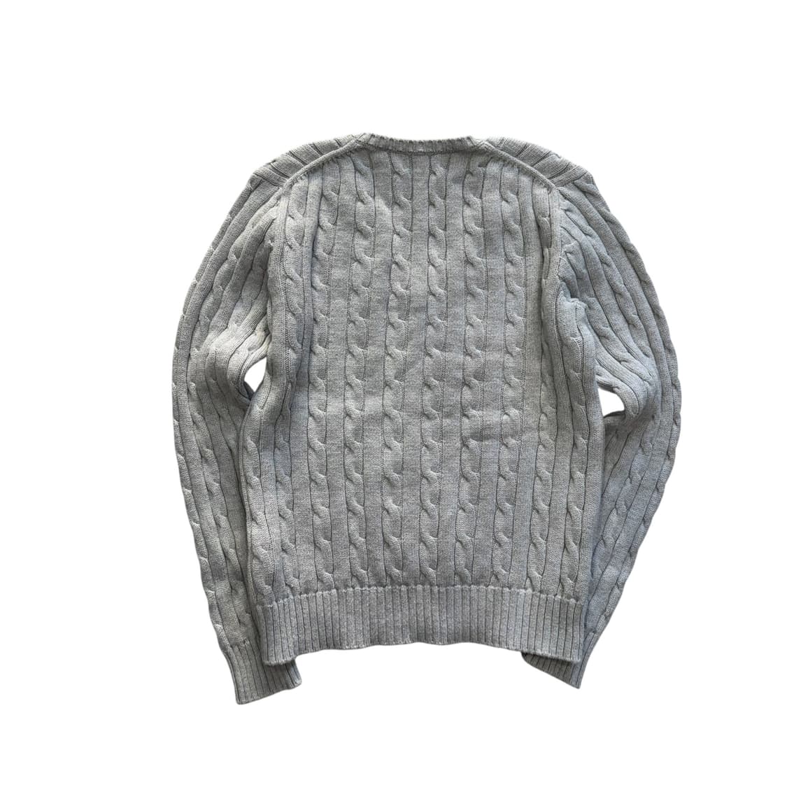 [우먼 M] 폴로 랄프로렌 우먼스 케이블 브이넥 니트 스웨터 상품이미지4