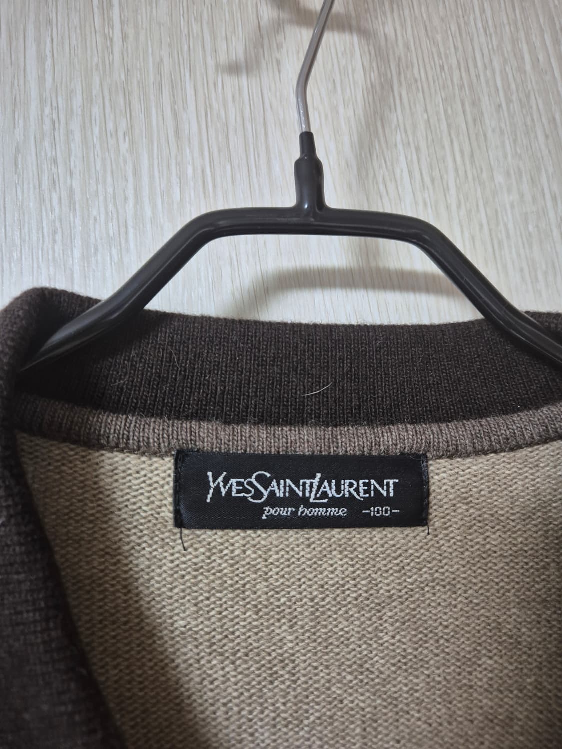 입생로랑 카라니트 앙고라스웨터 100 상품이미지4