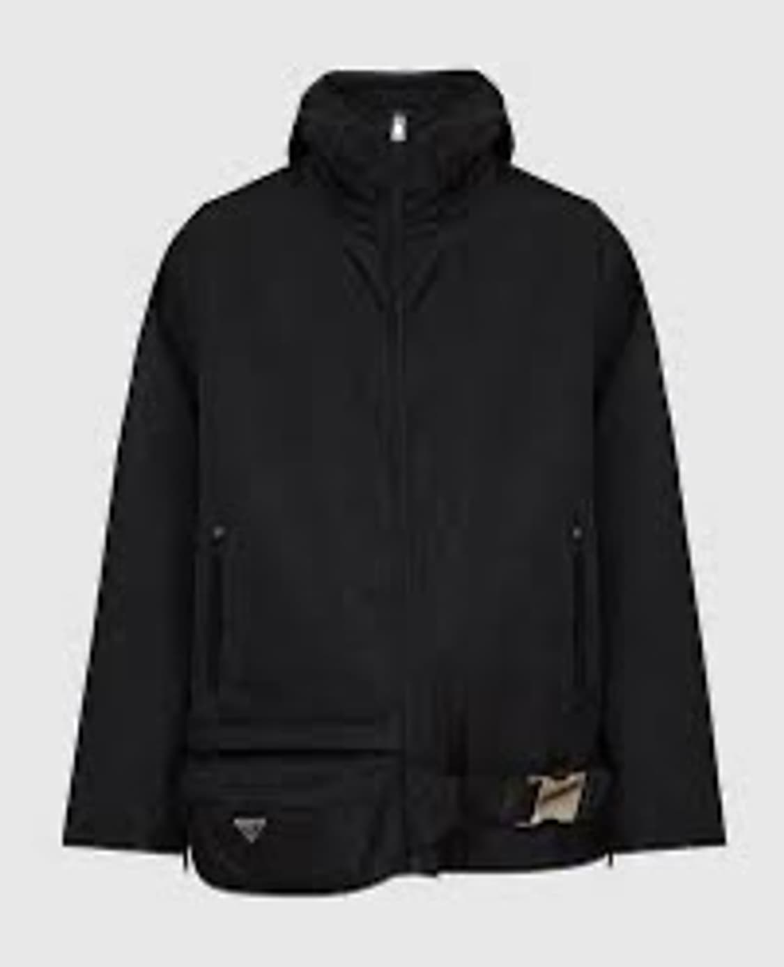 정품) 프라다 벨트백 레이어드 나일론 집업 자켓 상품이미지2