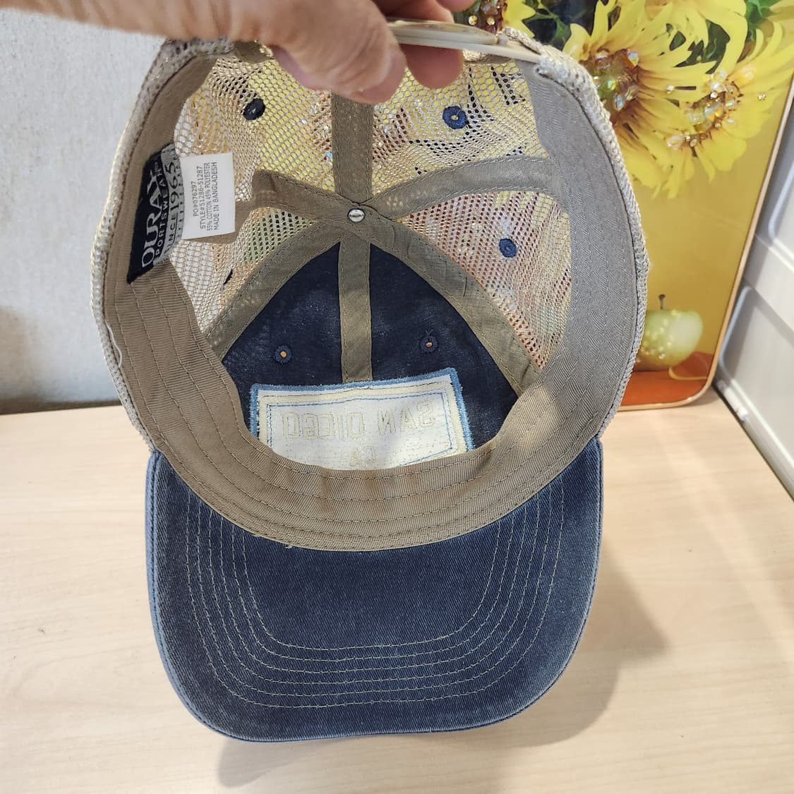 🧢 [OURAY] SAN DIEGO 워싱 빈티지 메쉬 캡 상품이미지7
