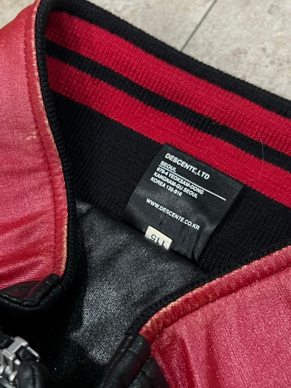 (115) LG트윈스 데상트 구형 베이스볼 점퍼 상품이미지4