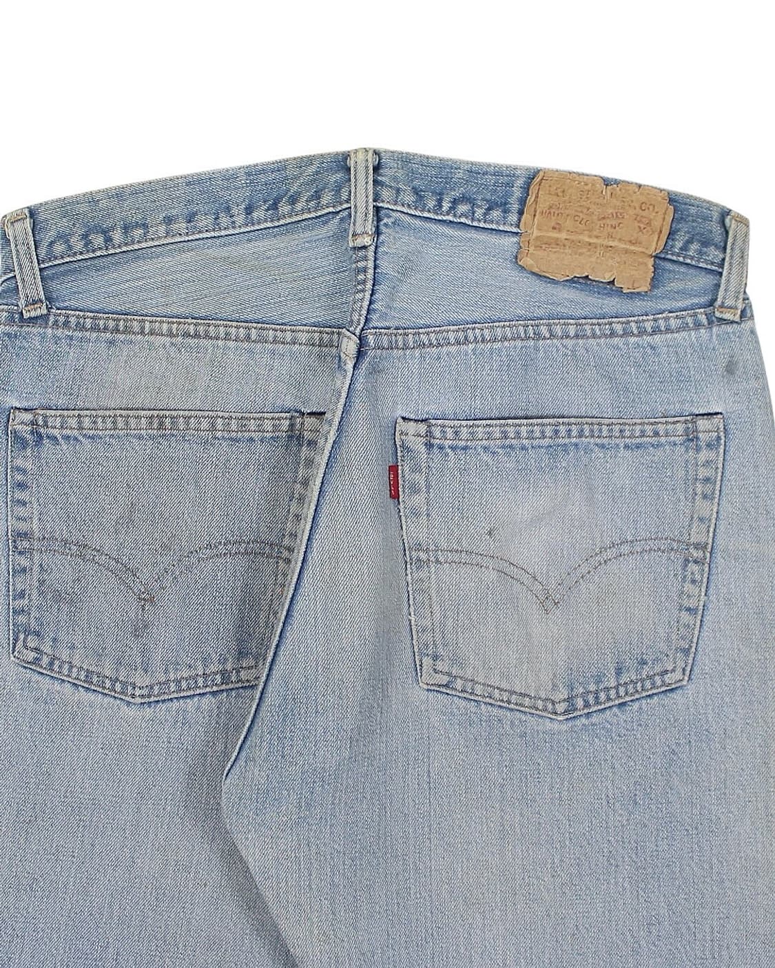 1977 USA 리바이스 501 셀비지 66후기 데님 팬츠 빈티지 미국제 상품이미지3