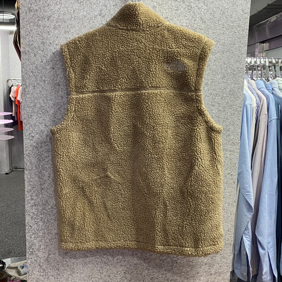 노스페이스 브라운 플리스 베스트 B3423 상품이미지4