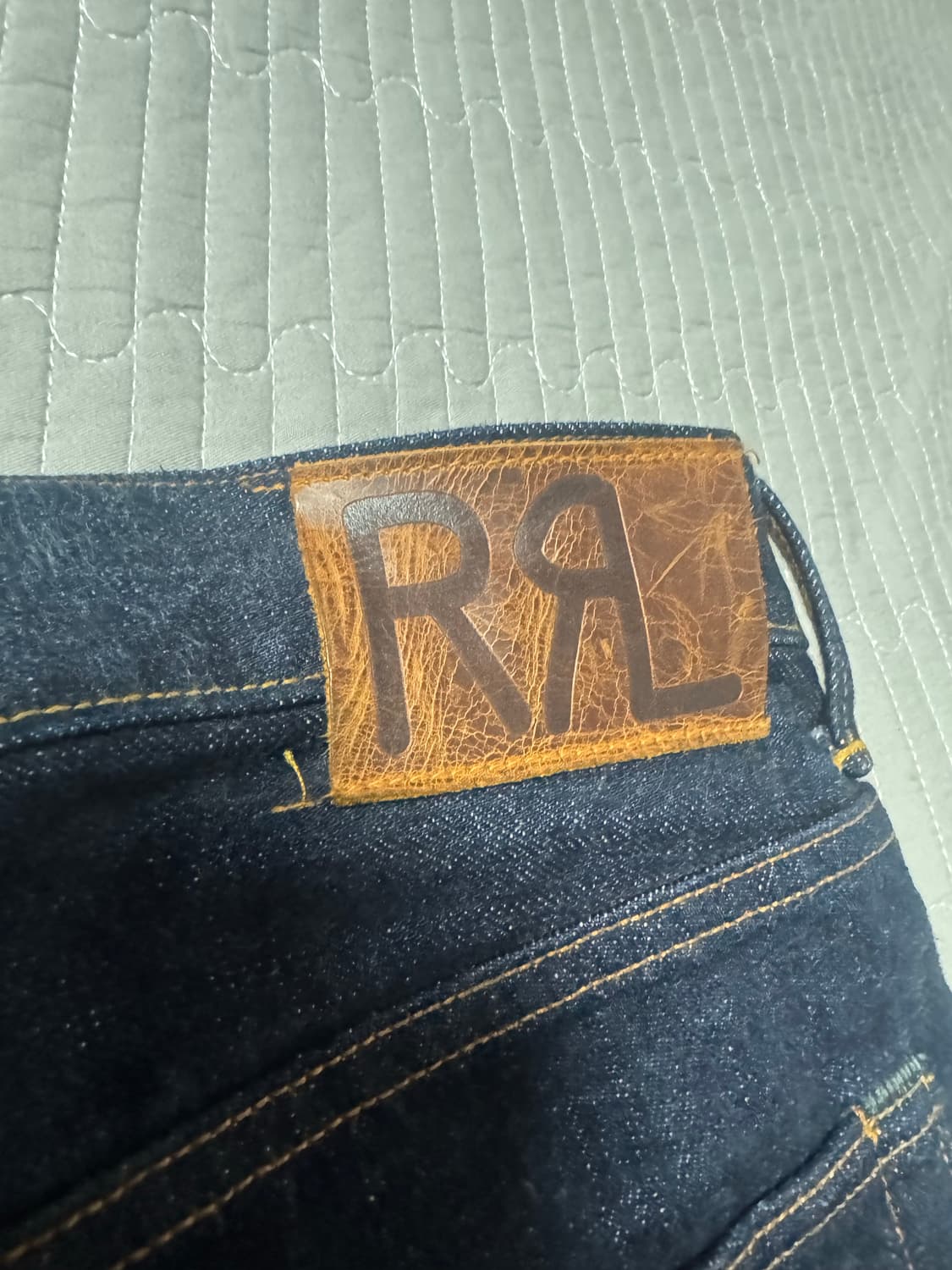 더블알엘 빈티지 파이브 포켓 이스트 웨스트 36/32 상품이미지3