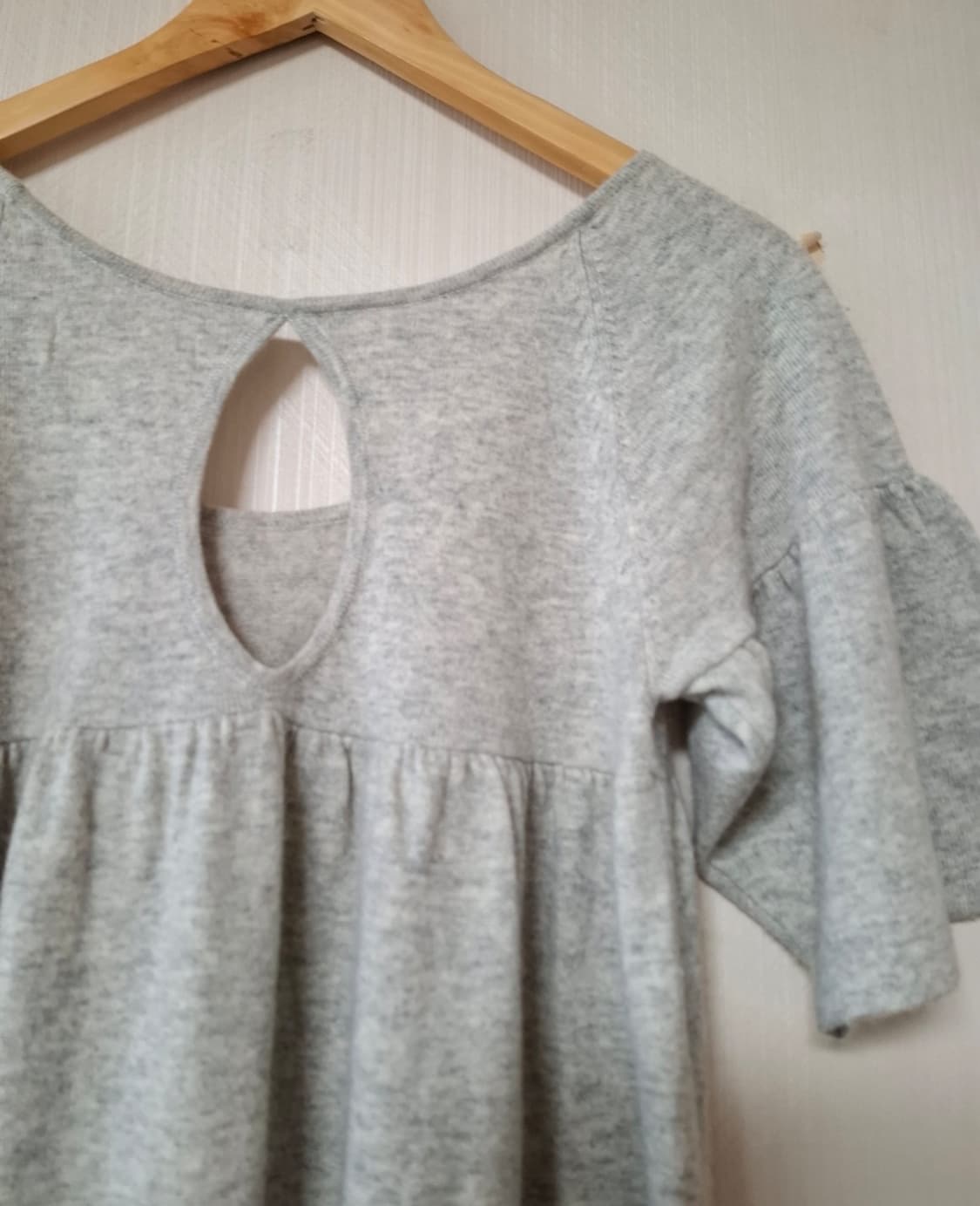 일본빈티지 모리걸 캐시울 롱니트 상품이미지10