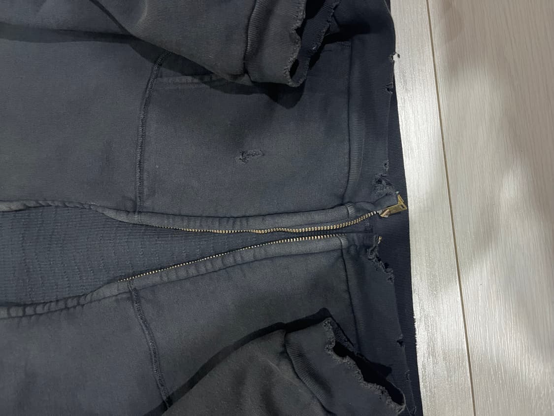 아프레쎄 25fw 후드 집업 블랙 5 상품이미지5