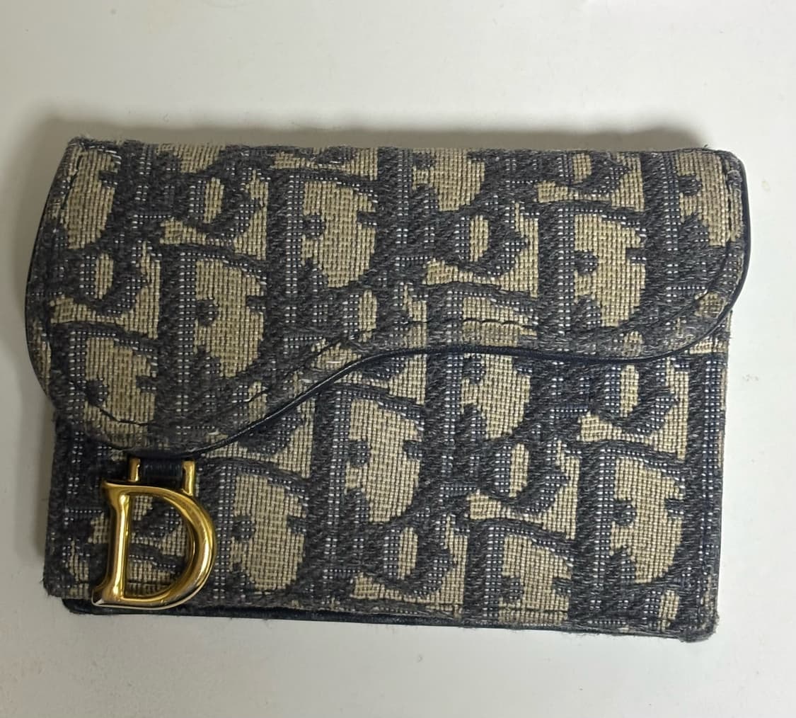 디올 오블리크 새들 카드지갑 상품이미지2