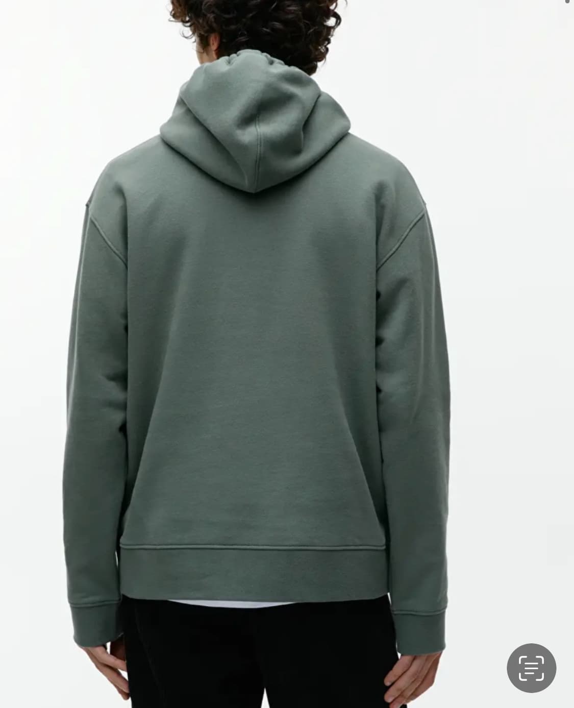 아르켓(ARKET) 남성 오버사이즈 후드티입니다. 상품이미지3