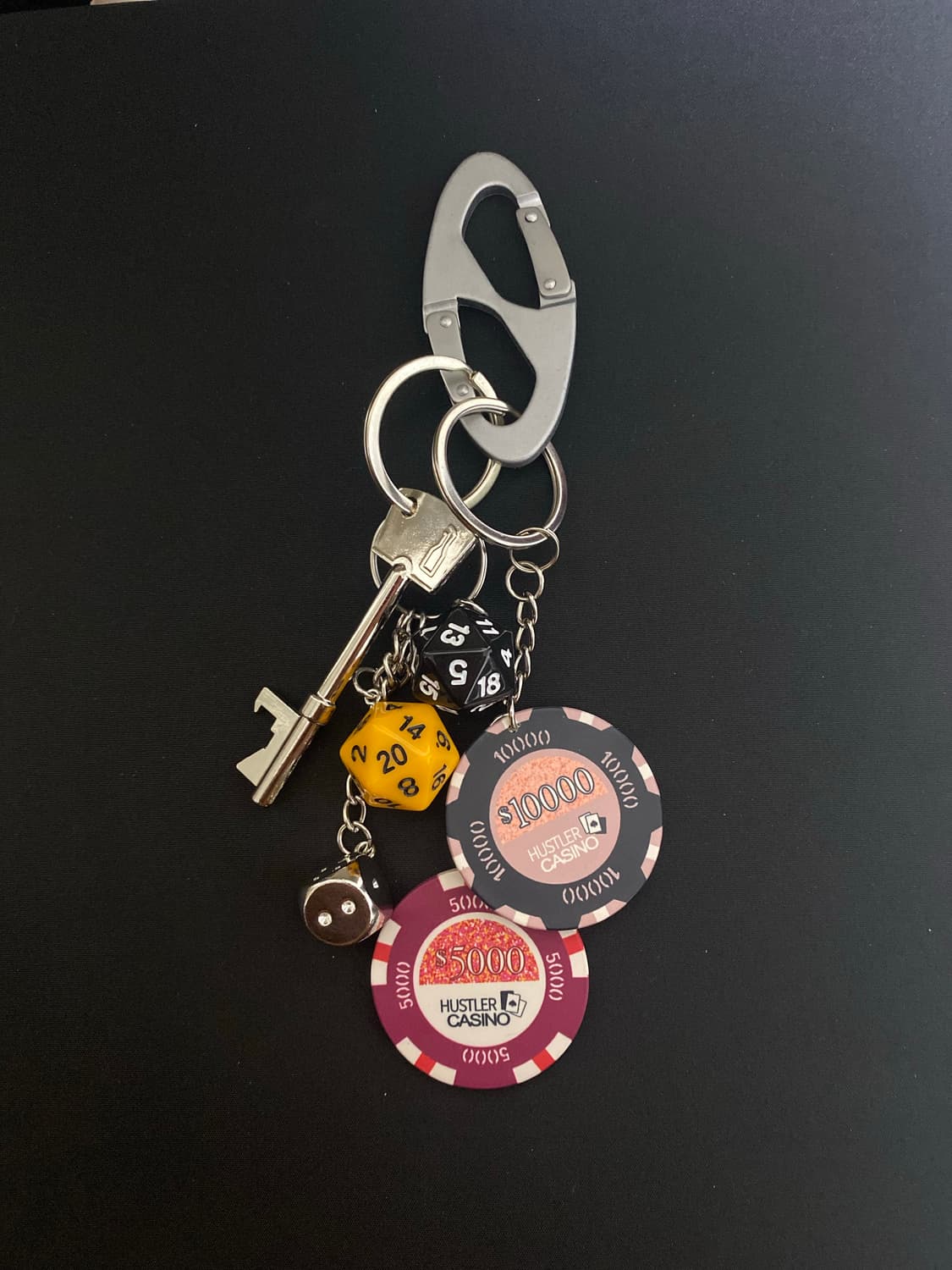 카지노 칩 팬던트 키링 상품이미지1