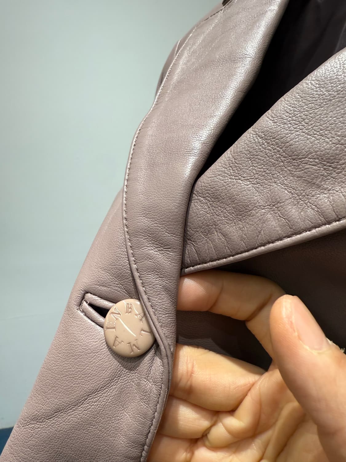 발망 양가죽 자켓 상품이미지3