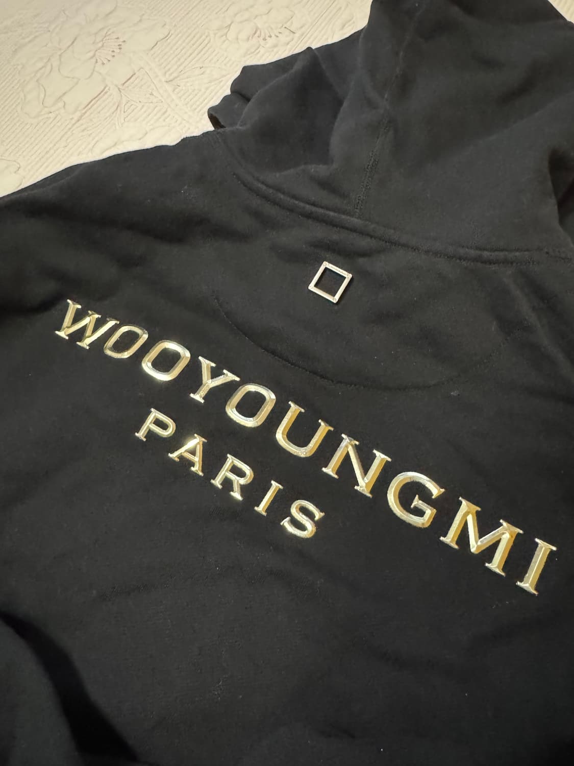 우영미 후드 백로고 46사이즈 상품이미지6